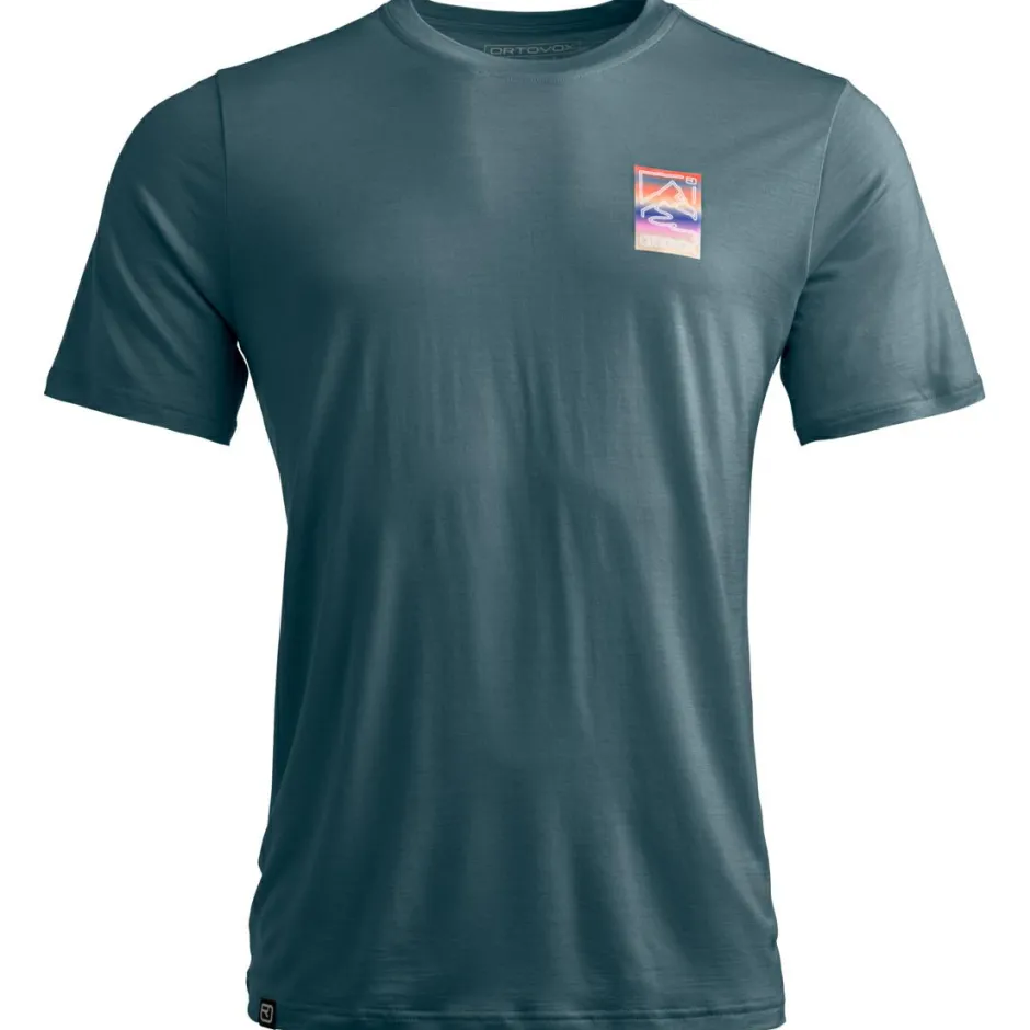 Ortovox Wanderbekleidung|Shirts, Hemden & Longsleeves-- 140 Cool Mountain Gradient T-Shirt - Merinoshirt
