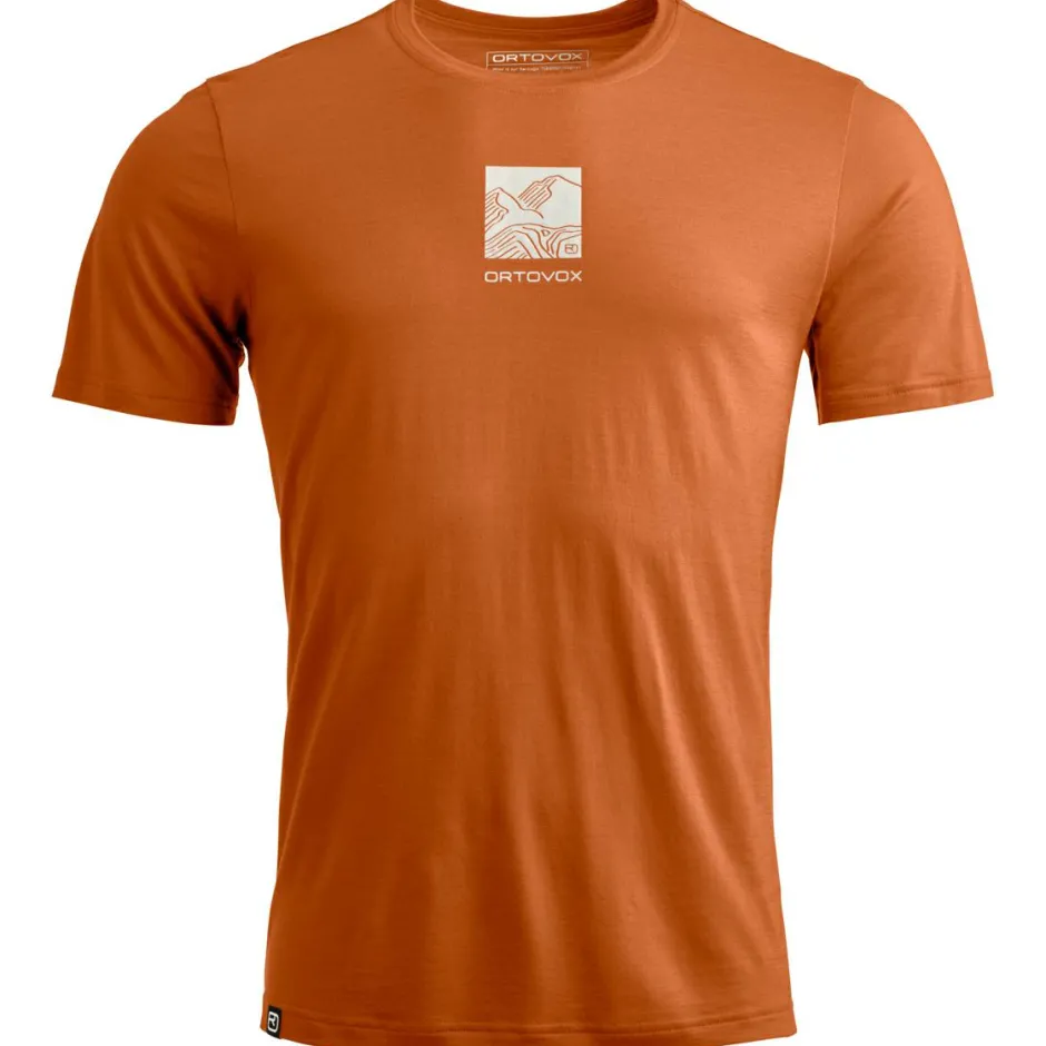 Ortovox Wanderbekleidung|Shirts, Hemden & Longsleeves-- 120 Cool Tec Abstract T-Shirt - Merinoshirt