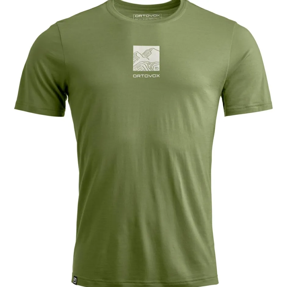 Ortovox Wanderbekleidung|Shirts, Hemden & Longsleeves-- 120 Cool Tec Abstract T-Shirt - Merinoshirt