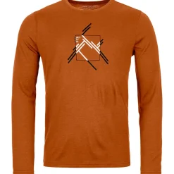 Ortovox Wanderbekleidung|Shirts, Hemden & Longsleeves-- 185 Merino Mountain Cutout L/S - Merinoshirt