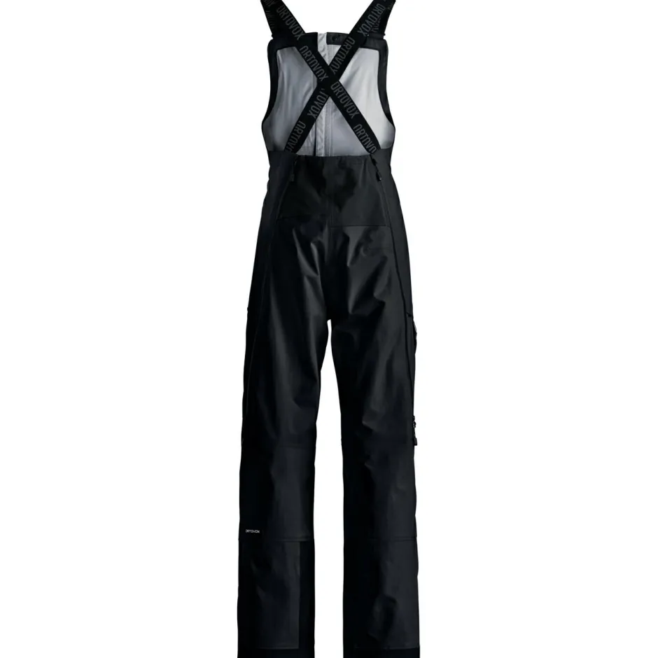Ortovox Skibekleidung|Skihosen-- Ravine Plus 3L Bib Pants - Skihose Black Raven
