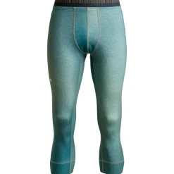 Ortovox Hochtourenbekleidung|Merinounterwäsche-- 185 Rock'N'Wool Print Short Pants - Merinounterwäsche Aop Green Sage