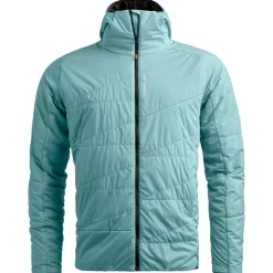 Ortovox Wanderbekleidung|Jacken-- Swisswool Piz Duan Jacket - Isolationsjacke Glacier Grey