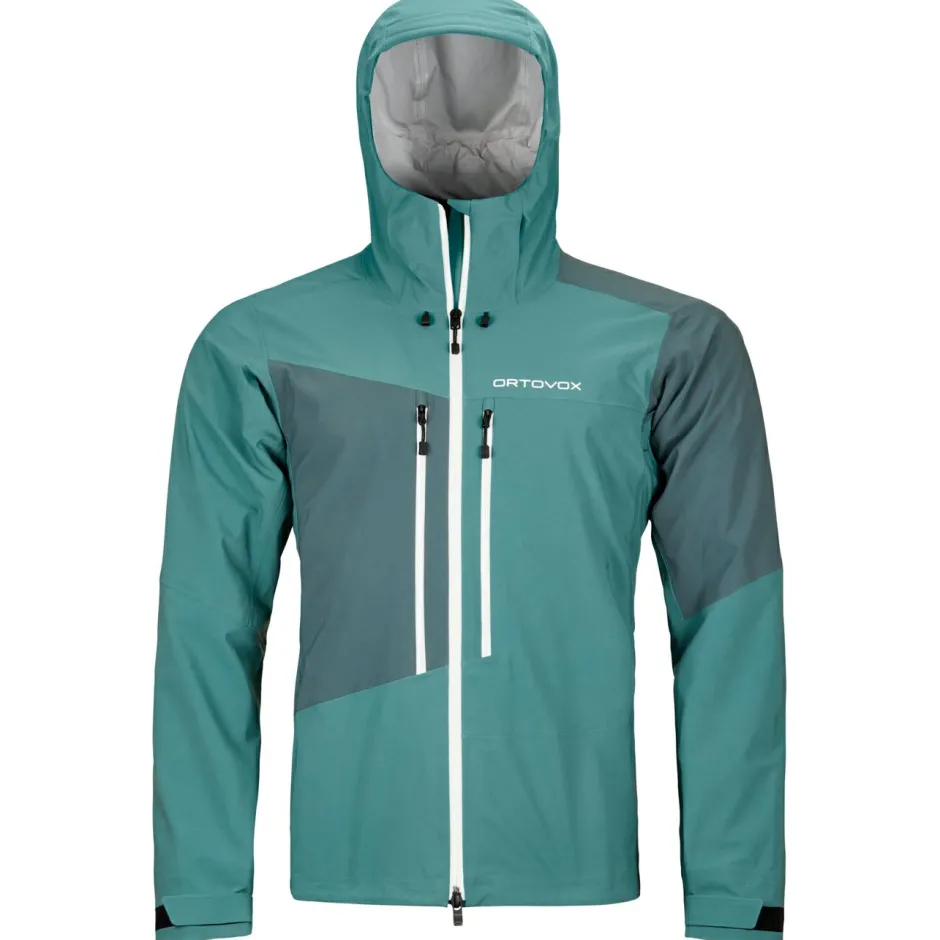 Ortovox Hochtourenbekleidung|Kletterbekleidung-- Westalpen 3L Jacket - Regenjacke