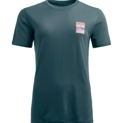Ortovox Wanderbekleidung|Shirts, Hemden & Longsleeves-- Women's 140 Cool Mountain Gradient T-Shirt - Merinoshirt