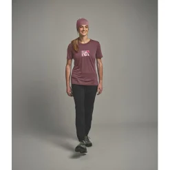 Ortovox - Women's 120 Cool Tec Mountain Sun T-Shirt - Merinoshirt Hot