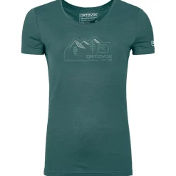 Ortovox - Woen' 150 Coo Vintage Badge T-hirt - erinohirt