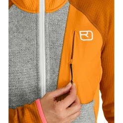 Ortovox Skibekleidung|Jacken-- Women's Fleece Grid Plus Classic Knit Hoody - Fleecejacke