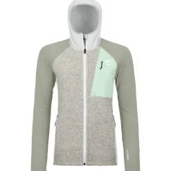 Ortovox Skibekleidung|Jacken-- Women's Fleece Grid Plus Classic Knit Hoody - Fleecejacke