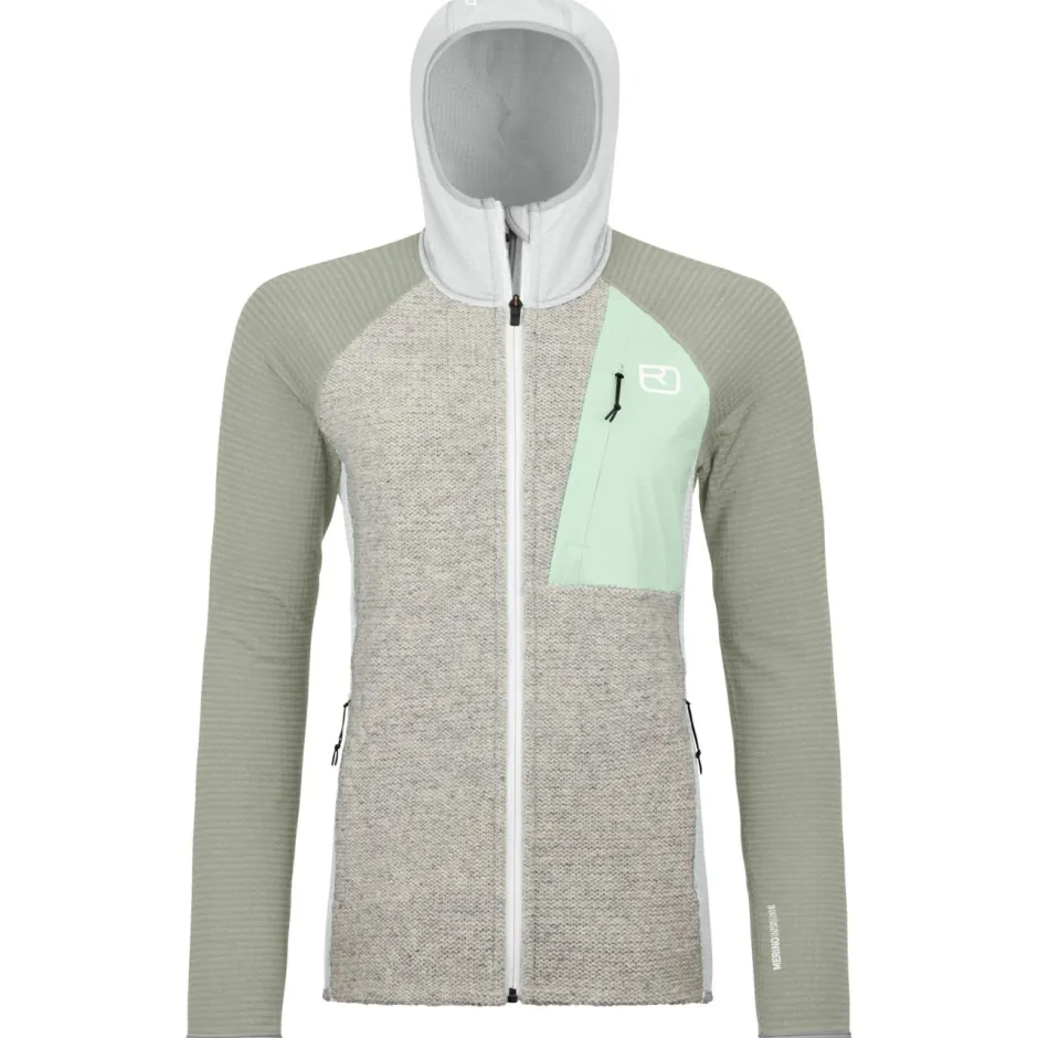Ortovox Skibekleidung|Jacken-- Women's Fleece Grid Plus Classic Knit Hoody - Fleecejacke