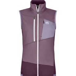 Ortovox Trekkingbekleidung|Hochtourenbekleidung-- Women's Fleece Grid Vest - Fleeceweste