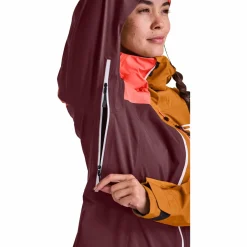 Ortovox - Women's 3L Ortler Jacket - Regenjacke Hot