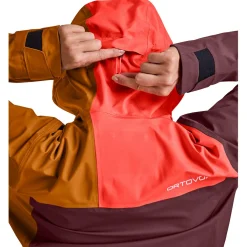 Ortovox - Women's 3L Ortler Jacket - Regenjacke Hot