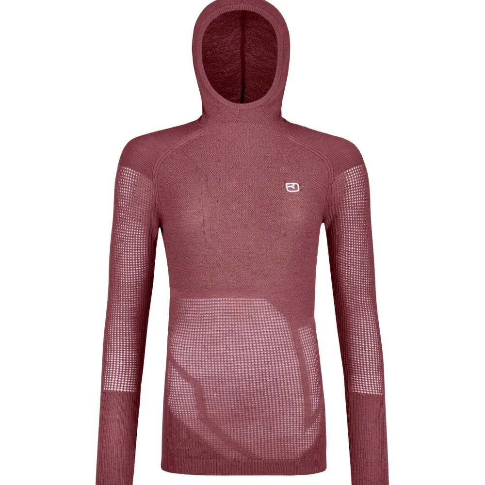 Ortovox - Women's Merino Thermovent Hoody - Merinopullover Mountain Rose Hot