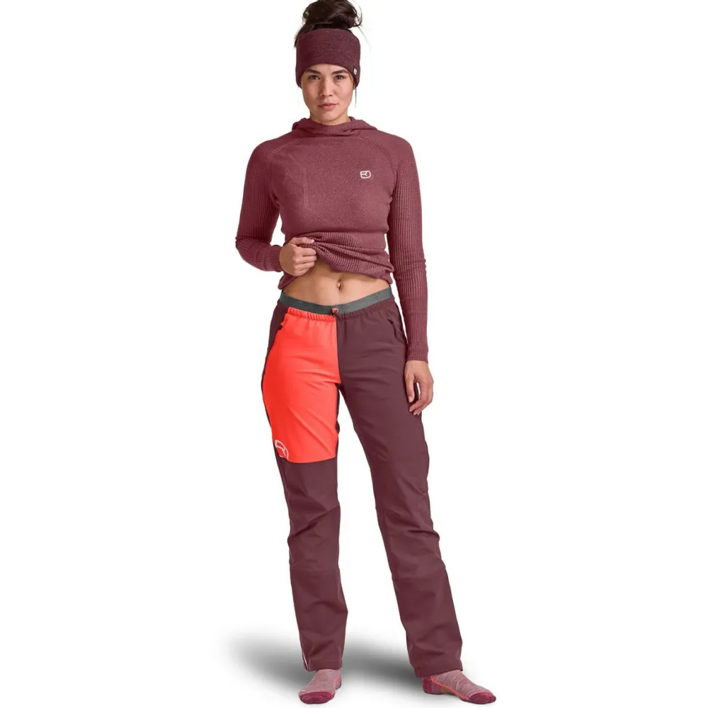 Ortovox - Women's Merino Thermovent Hoody - Merinopullover Mountain Rose Hot