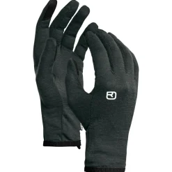 Ortovox - Women's 185 Rock'N'Wool Glove Liner - Handschuhe Black Raven Hot