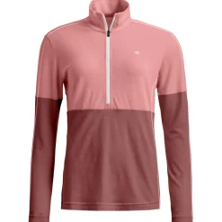 Ortovox Hochtourenbekleidung|Merinounterwäsche-- Women's 185 Rock'N'Wool Zip Neck - Merinounterwäsche