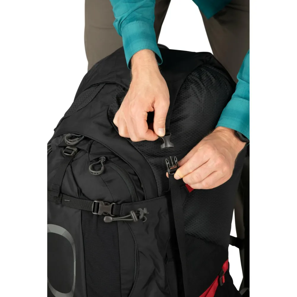 Osprey - Aether Plus 85 - Trekkingrucksack Black Best