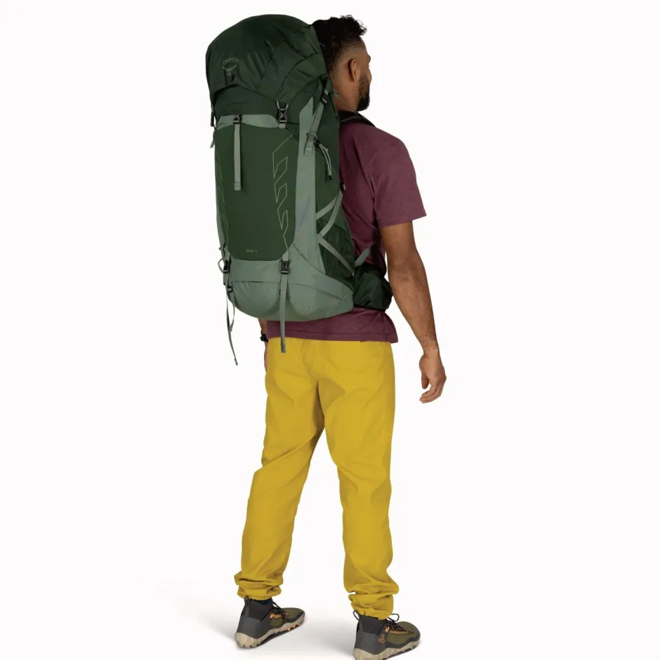 Osprey Trekkingausrüstung|Wanderrucksäcke-- Talon 44 - Wanderrucksack Black / Coal Grey