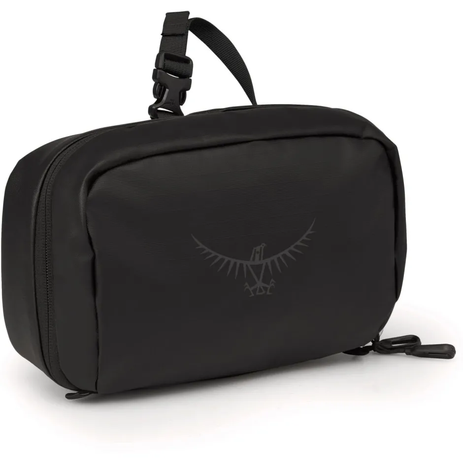 Osprey Kulturbeutel|Kulturbeutel-- Transporter Hanging Toiletry Kit - Kulturbeutel Raven Black / Black