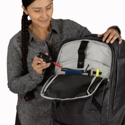 Osprey - Transporter Wheeled Carry-On 38 - Reisetasche Raven Black / Black Outlet