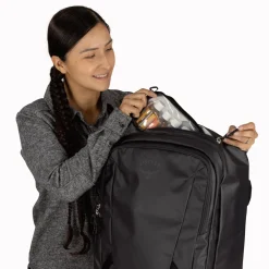 Osprey - Transporter Wheeled Carry-On 38 - Reisetasche Raven Black / Black Outlet