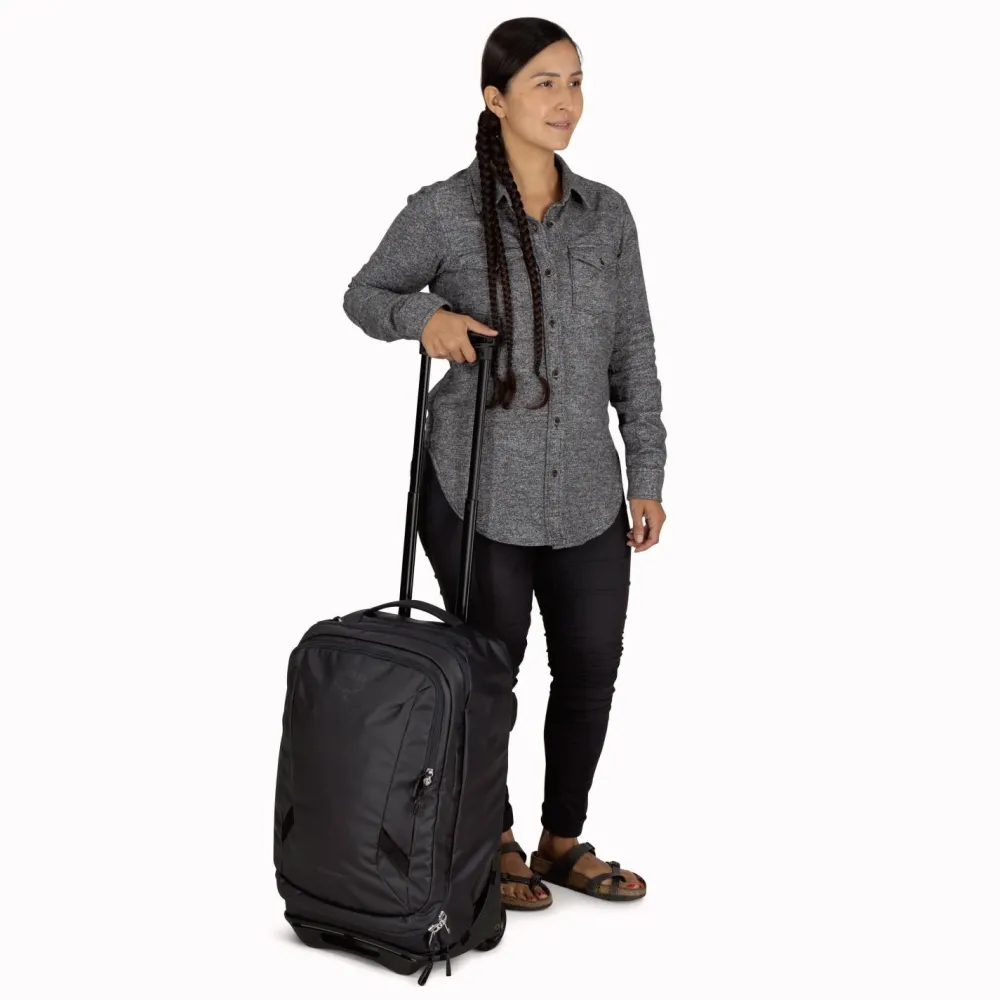 Osprey - Transporter Wheeled Carry-On 38 - Reisetasche Raven Black / Black Outlet