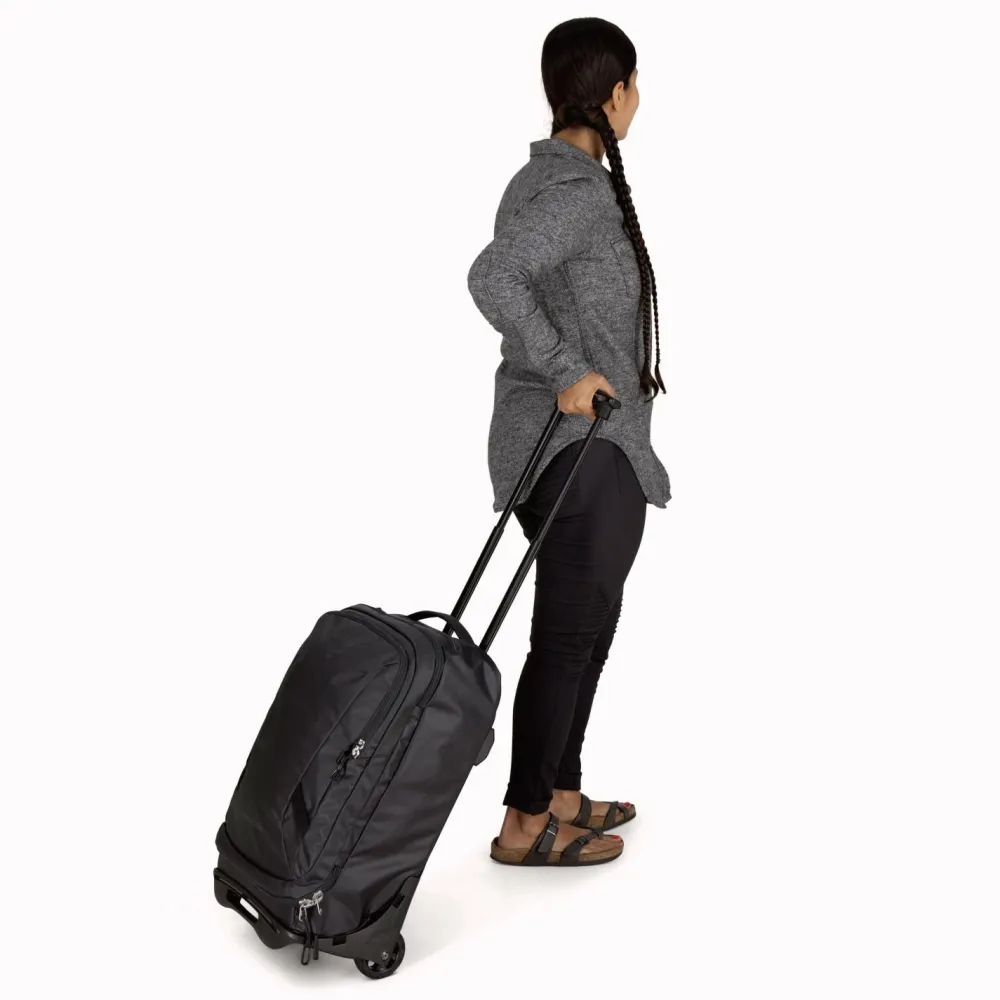 Osprey - Transporter Wheeled Carry-On 38 - Reisetasche Raven Black / Black Outlet