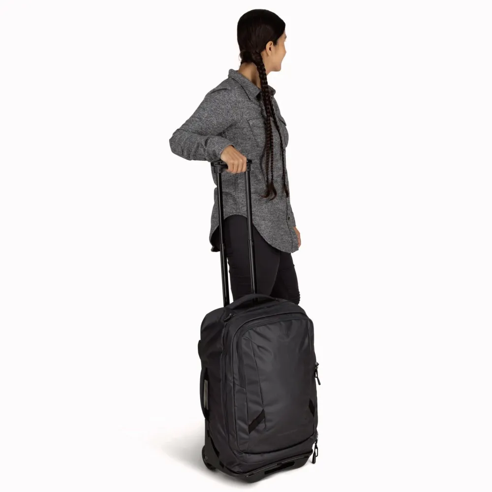 Osprey - Transporter Wheeled Carry-On 38 - Reisetasche Raven Black / Black Outlet