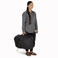 Osprey - Transporter Wheeled Carry-On 38 - Reisetasche Raven Black / Black Outlet