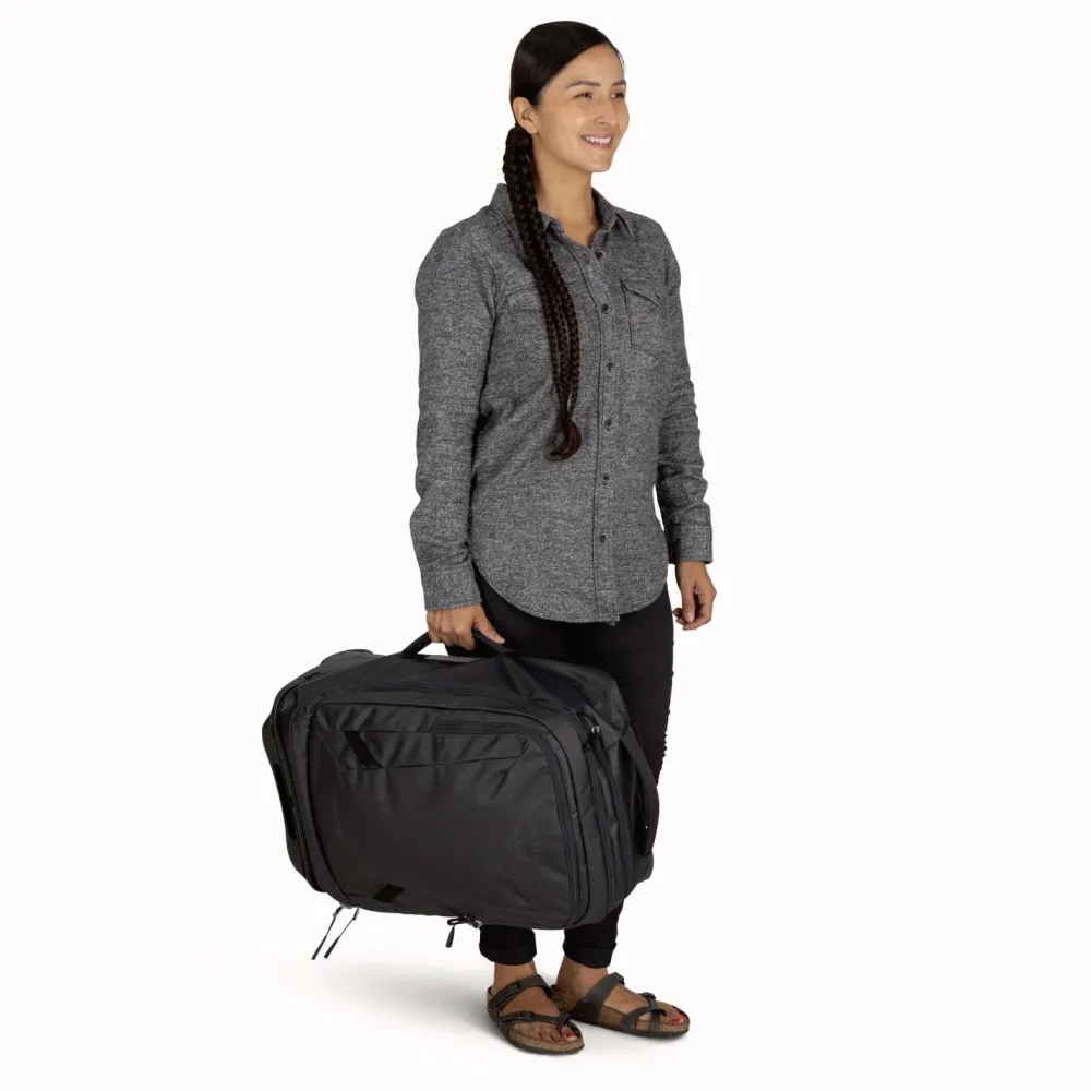 Osprey - Transporter Wheeled Carry-On 38 - Reisetasche Raven Black / Black Outlet