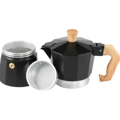 Outwell Outdoor-Küche|Töpfe & Geschirr-- Brew Espresso Maker - Campingzubehör Black
