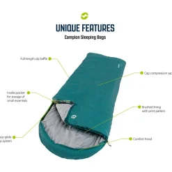 Outwell Kunstfaserschlafsäcke-- Campion Lux Double - Kunstfaserschlafsack Blue