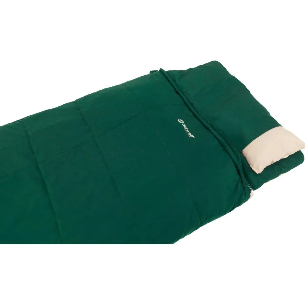 Outwell - Contour Dark Olive - Kunstfaserschlafsack Green Outlet