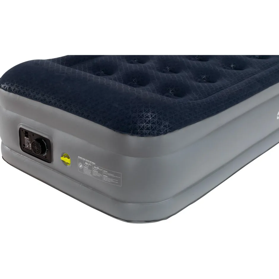 Outwell Isomatten-- Superior Single mit eingebauter Pumpe - Luftbett Navy Night & Grey