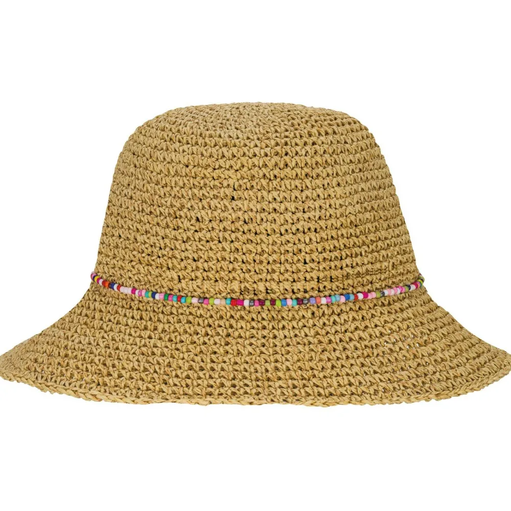 P.A.C. - Lilen Bucket Straw Hat - Hut Clearance