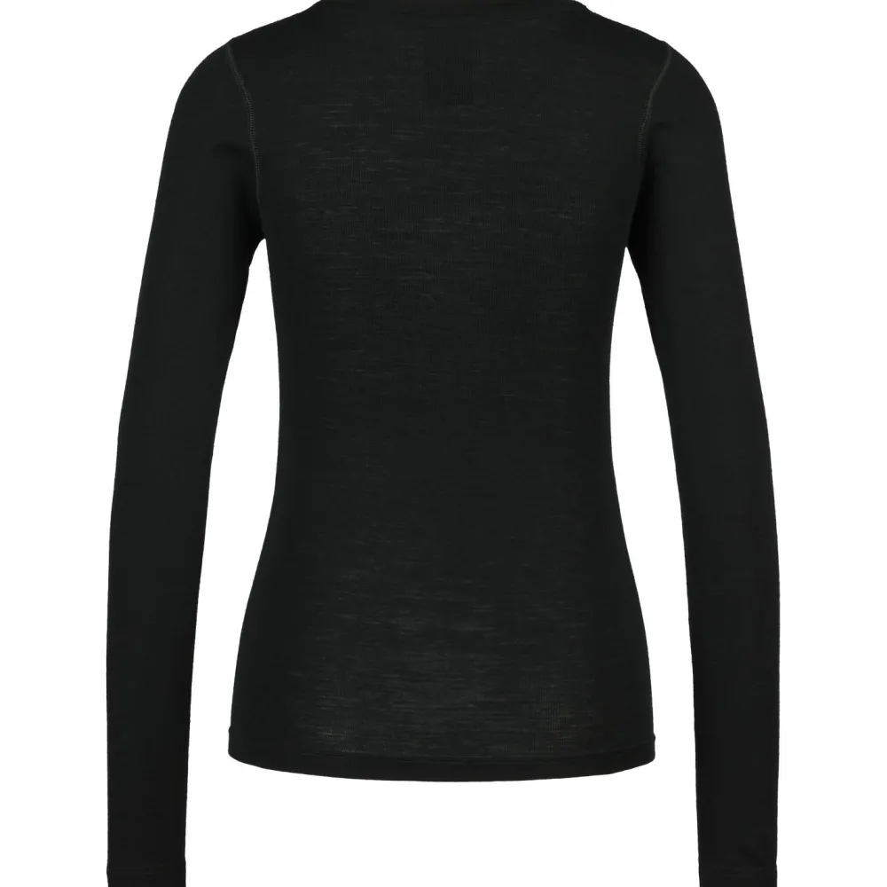 P.A.C. - Women's 100% Merino Unterwäsche L/S - Merinounterwäsche Black New