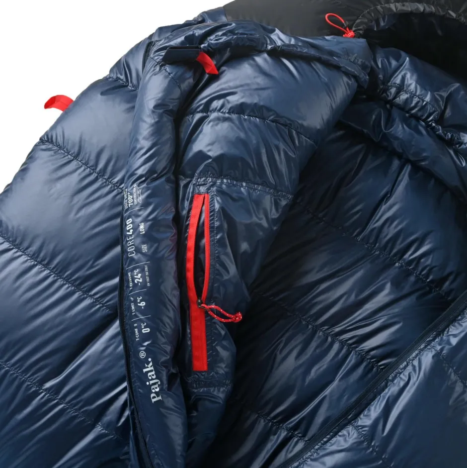 Pajak Trekkingausrüstung|Daunenschlafsäcke-- Core 400 - Daunenschlafsack Navy