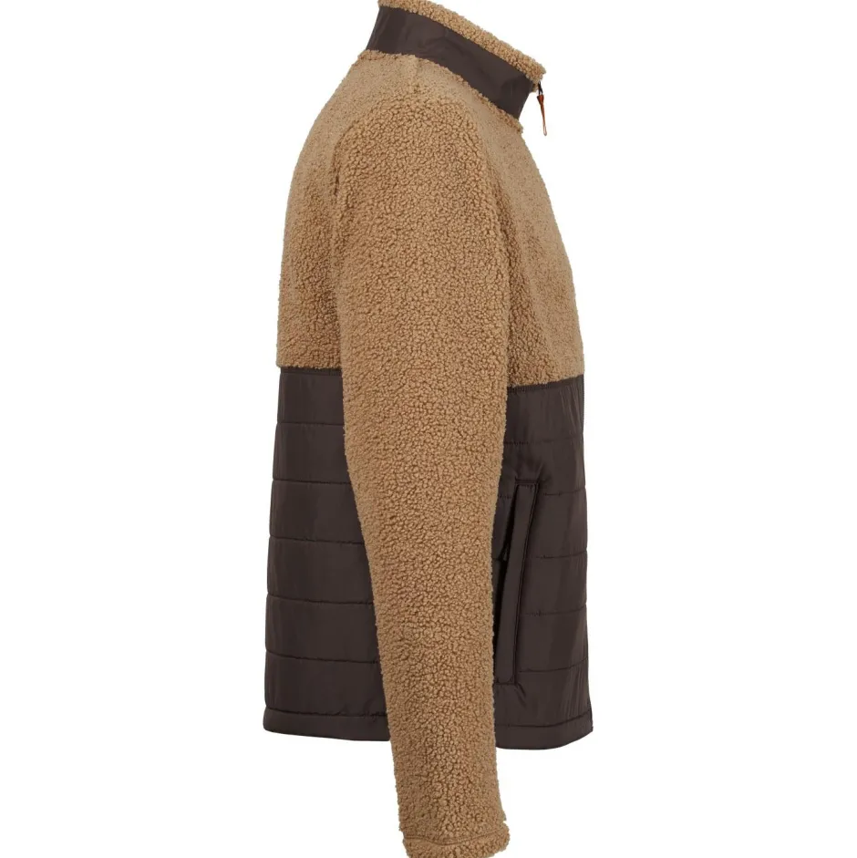 Passenger Alltagsbekleidung|Jacken-- Born Explorer Recycled Polar-Lined Sherpa Fleece - Fleecejacke
