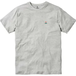 Passenger - Classic Logo Recycled Cotton T-Shirt - T-Shirt Mid Grey Marl Sale