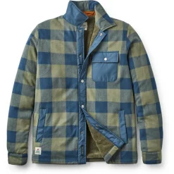 Passenger - Firelight Sherpa Lined Overshirt - Winterjacke