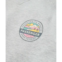 Passenger Alltagsbekleidung|Pullover & Hoodies-- Odyssey Organic Cotton Sweater - Pullover Mid Grey Marl