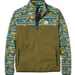 Passenger Wanderbekleidung|Pullover & Hoodies-- Set Off Recycled Polar 1/4 Zip Fleece - Fleecejacke