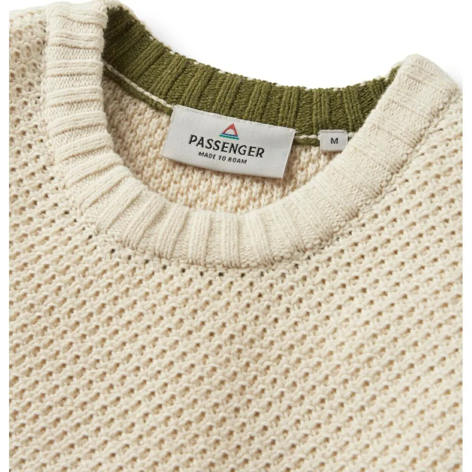 Passenger Alltagsbekleidung|Pullover & Hoodies-- Swell Knitted Jumper - Pullover Off White