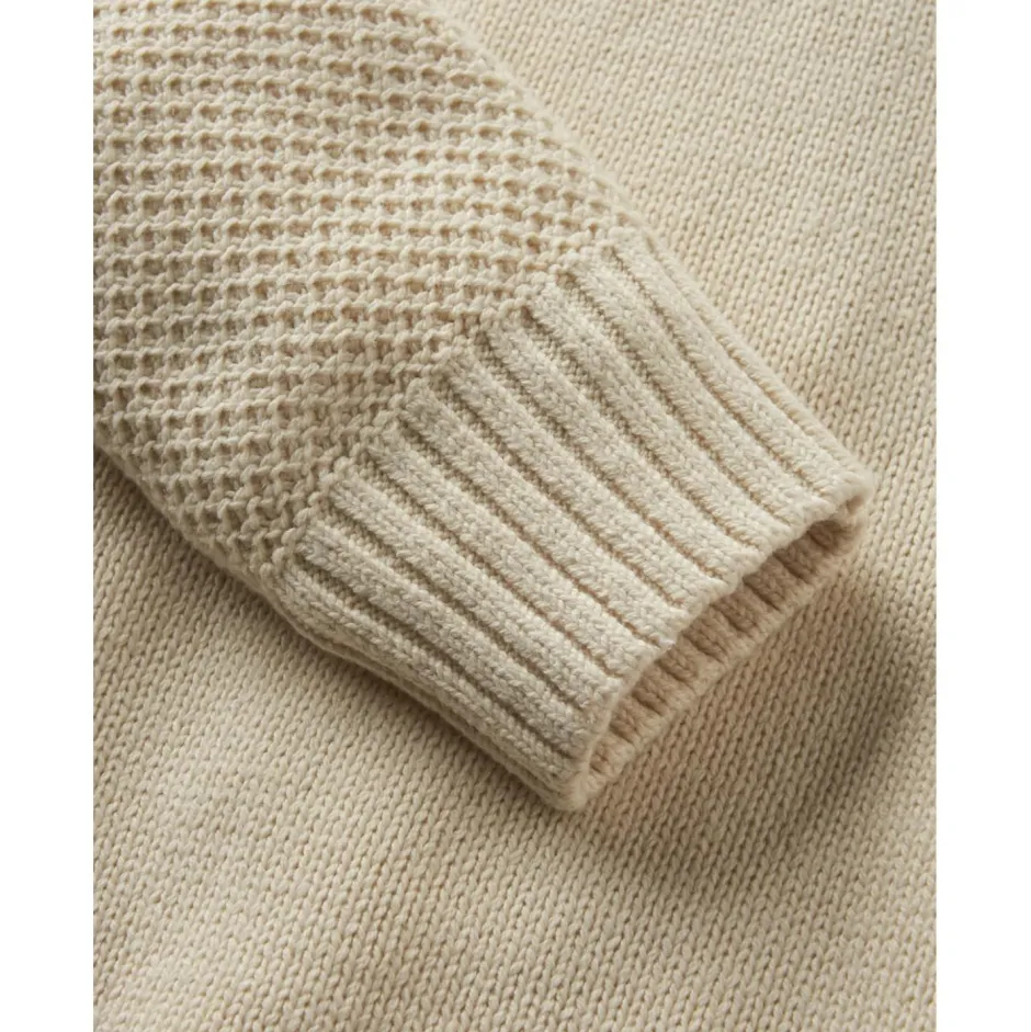 Passenger Alltagsbekleidung|Pullover & Hoodies-- Swell Knitted Jumper - Pullover Off White