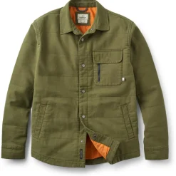 Passenger - Taranaki Canvas Quilted Overshirt - Hemd New