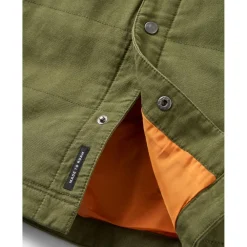 Passenger - Taranaki Canvas Quilted Overshirt - Hemd New