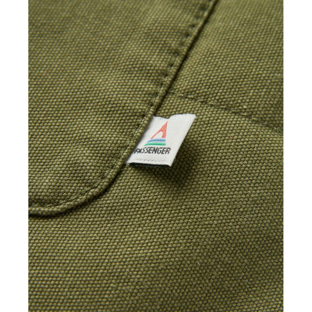 Passenger - Taranaki Canvas Quilted Overshirt - Hemd New