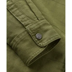 Passenger - Taranaki Canvas Quilted Overshirt - Hemd New