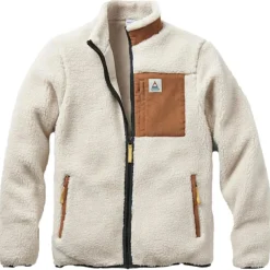 Passenger - Trekker Recycled Deep-Pile Sherpa Fleece - Fleecejacke Discount